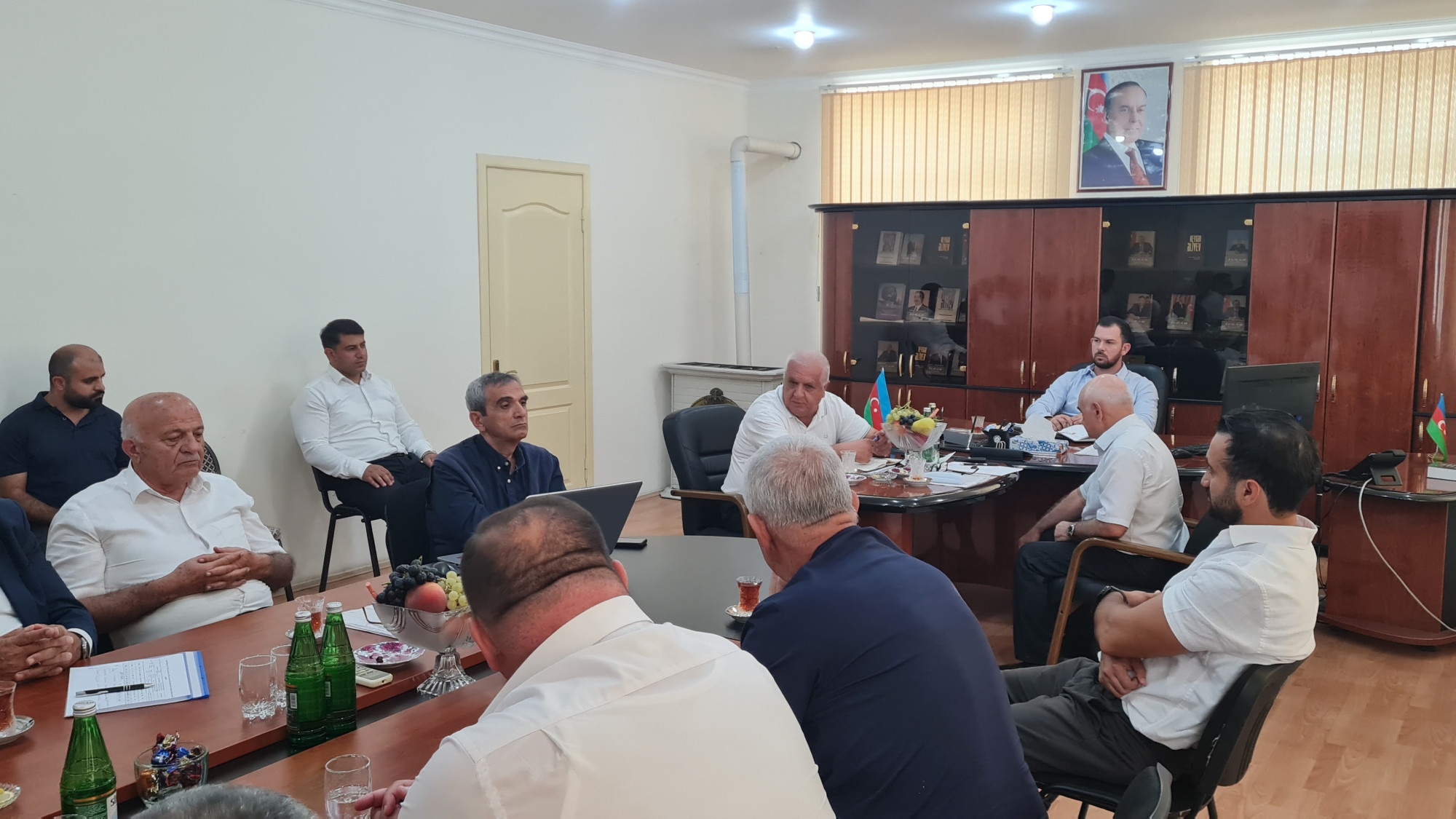 Pambıq yığımı mövsümünün başlaması ilə əlaqədar tədbirlər keçirilmişdir